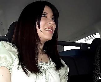 Meet Madoka Araki the Alluring Japanese Teen Seducing Strangers with Her Luscious Lips