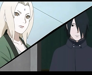 Naruto Parody: Luscious Tsunade Tames Sasuke with Her Sexy Moves