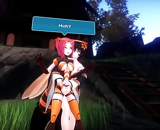 Busty Kitsune Slut Takes on Monster Girl Island in Naughty Patreon Game Ep 5 - Exclusive Premiere!