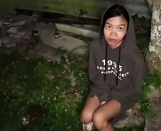Meet the Exotic Asian Babe with No Home: Shaved Fucked and Treated with Care