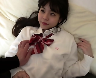 Luscious JAV Enchantress Gives Kamasutra-Inspired Fuck in a Hotel Room - Nakadashi after School!
