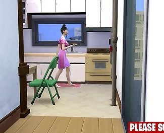 Jav MILF Banged by Stepson after Reading a Steamy Book in Bed