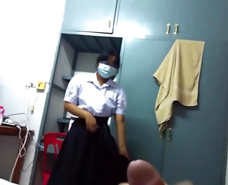 Cute Thai Student Gets Down and Dirty with Her BFF on Camera!